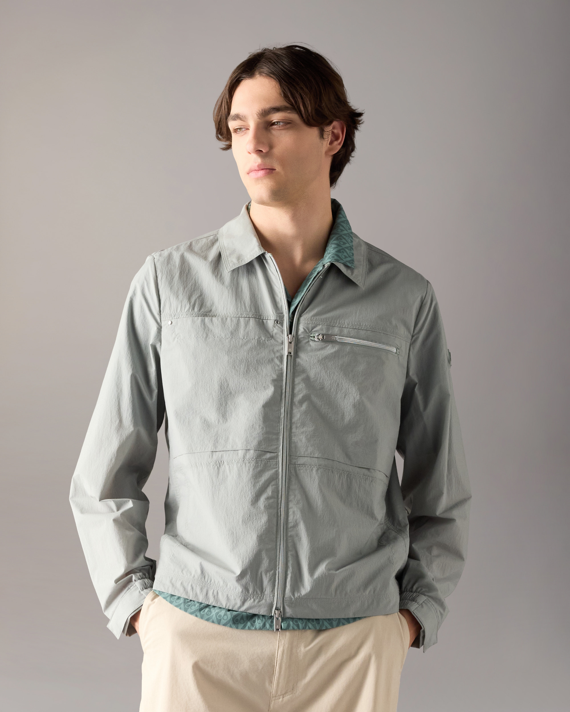 Moose Knuckles - M16MJ157 - Top Flight Shirt Jacket - MENS -  - Front
