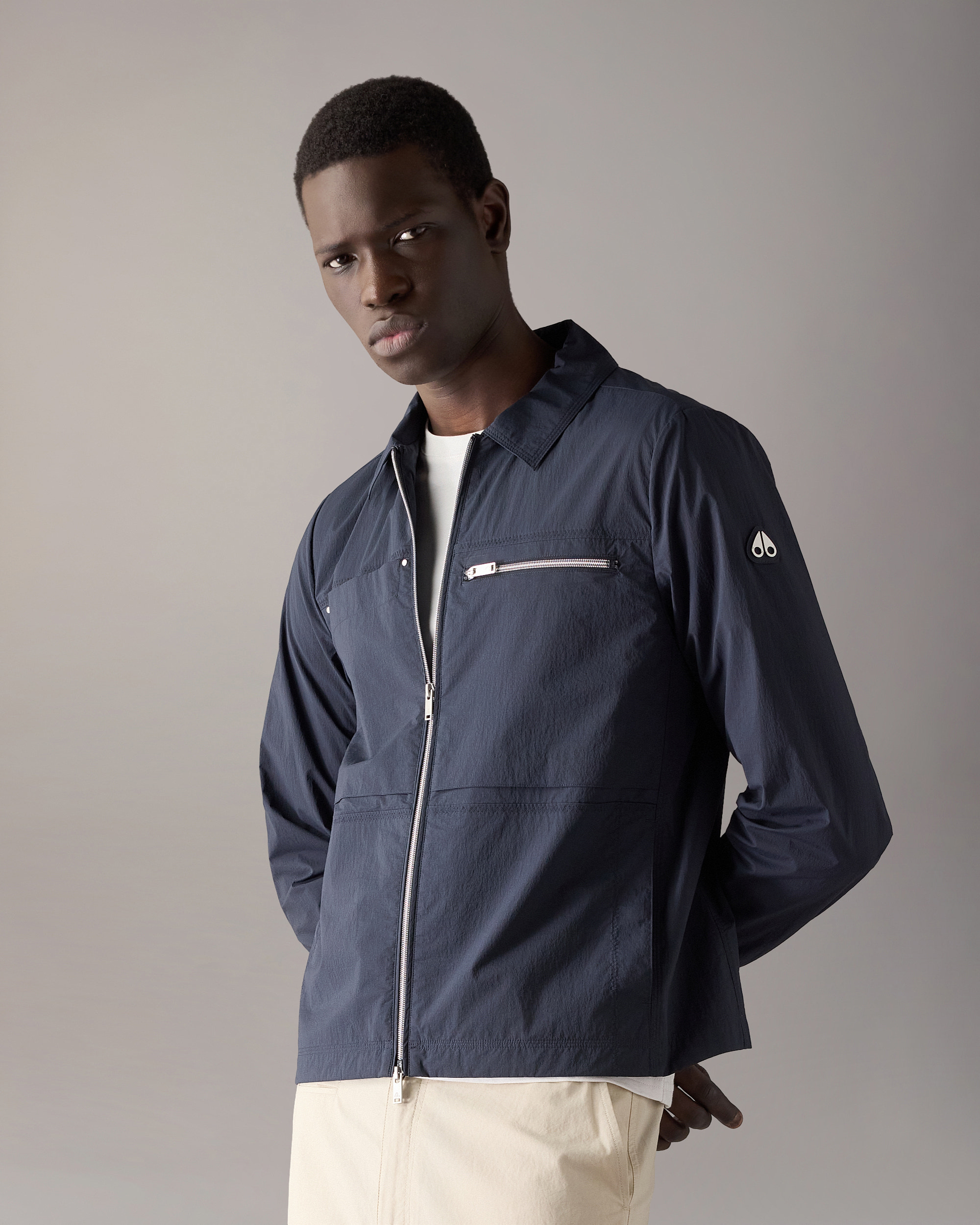 Moose Knuckles - M16MJ157 - Top Flight Shirt Jacket - MENS -  - Front