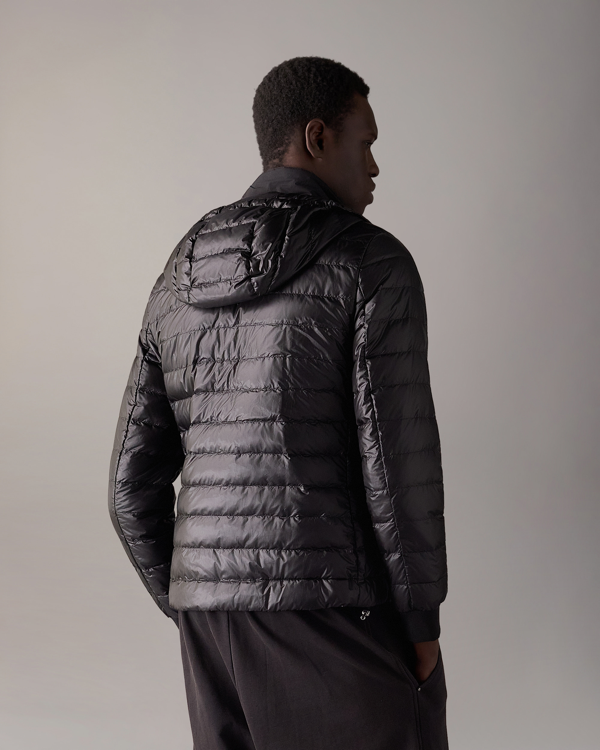 Moose Knuckles - M16MJ159 - Cloud Walker Air Down Hoodie - MENS -  - Back