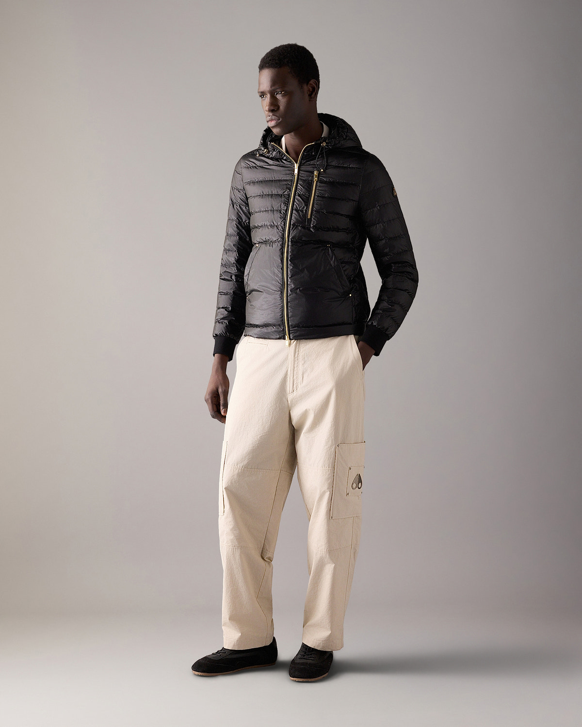 Moose Knuckles - M16MJ159G - Gold Series Cloud Walker Air Down Hoodie - MENS -  - Detail3