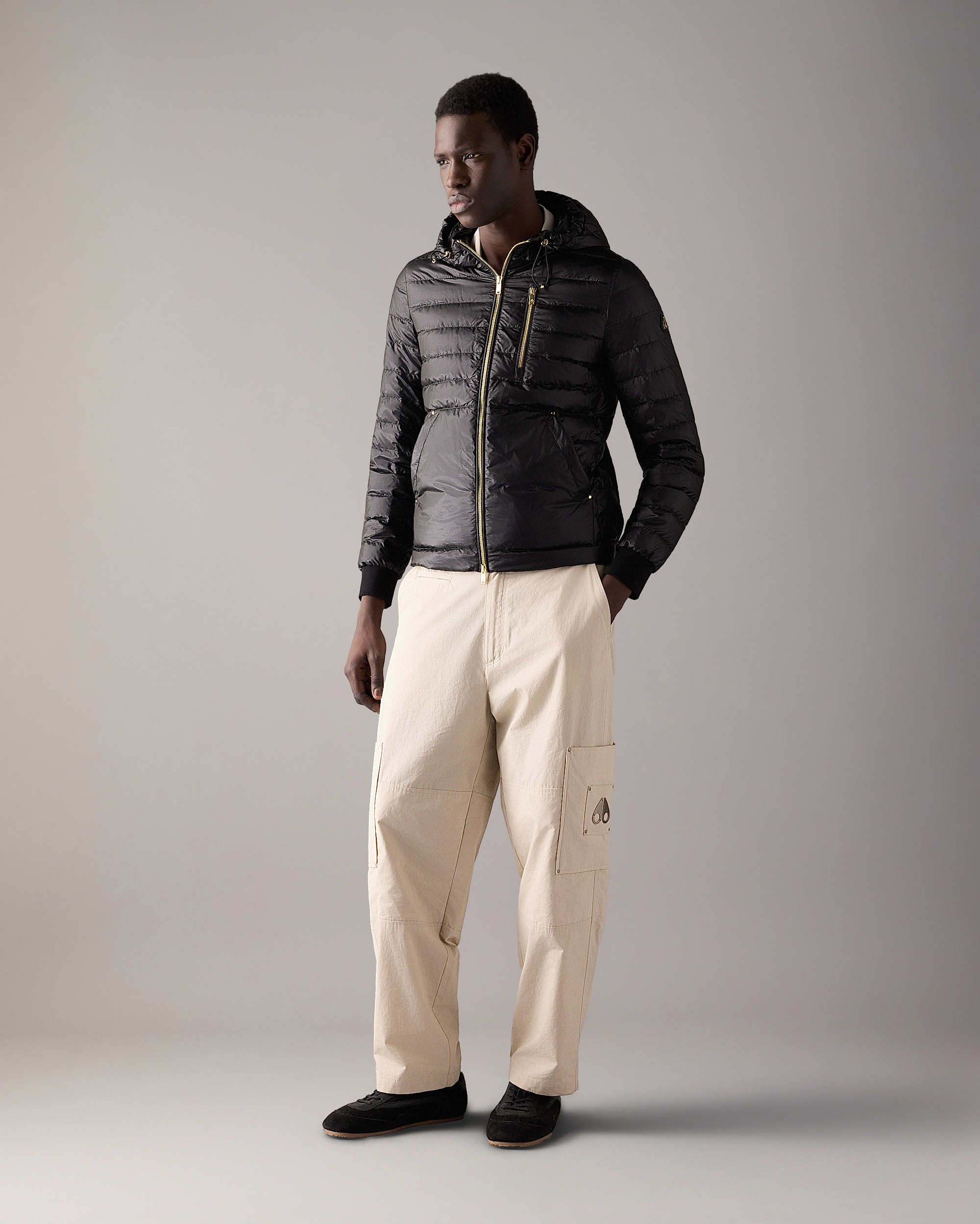 Moose Knuckles - M16MJ159G - Gold Series Cloud Walker Air Down Hoodie - MENS -  - Detail3