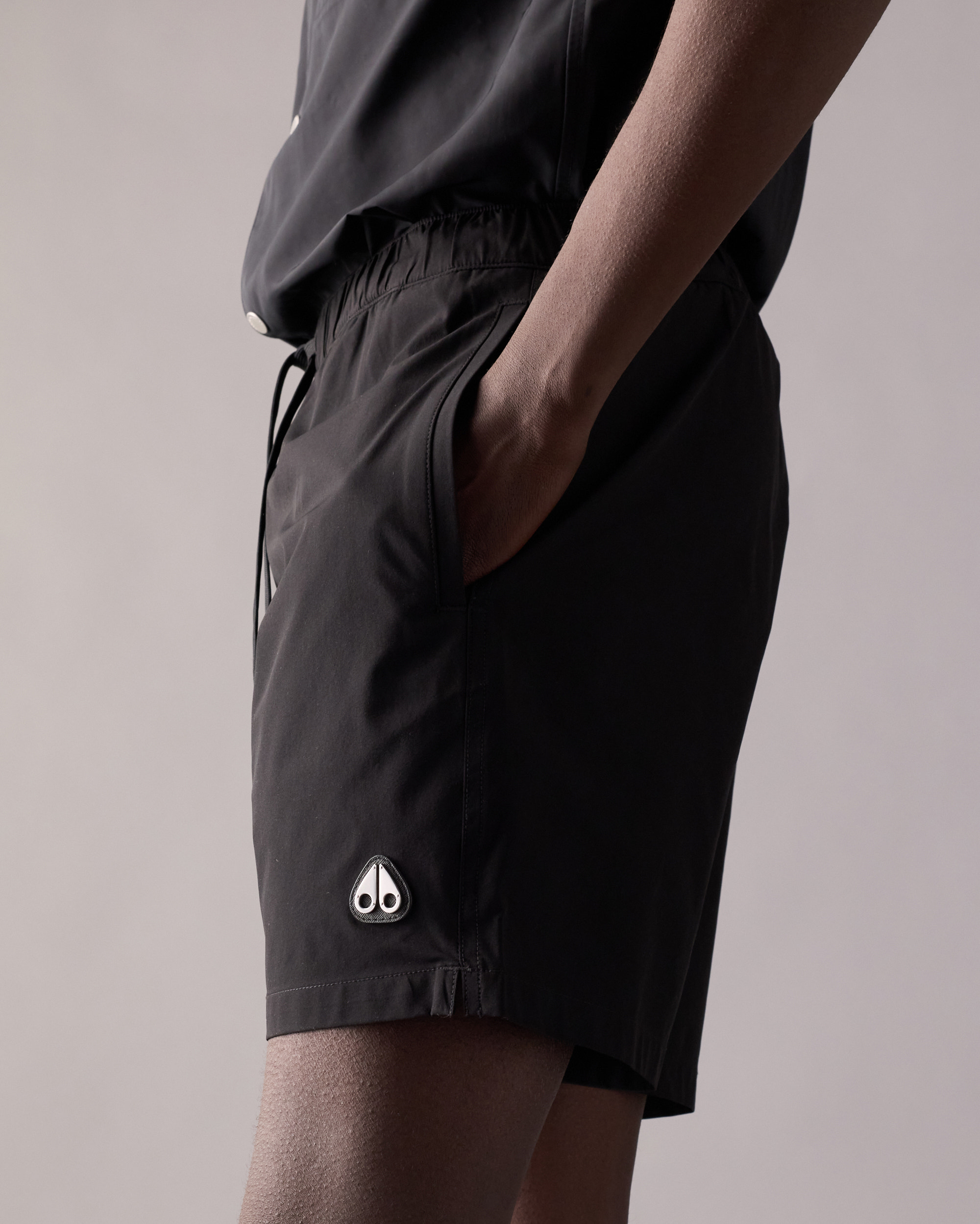 Moose Knuckles - M16MR756 - Logo Swim Shorts - MENS -  - Detail6