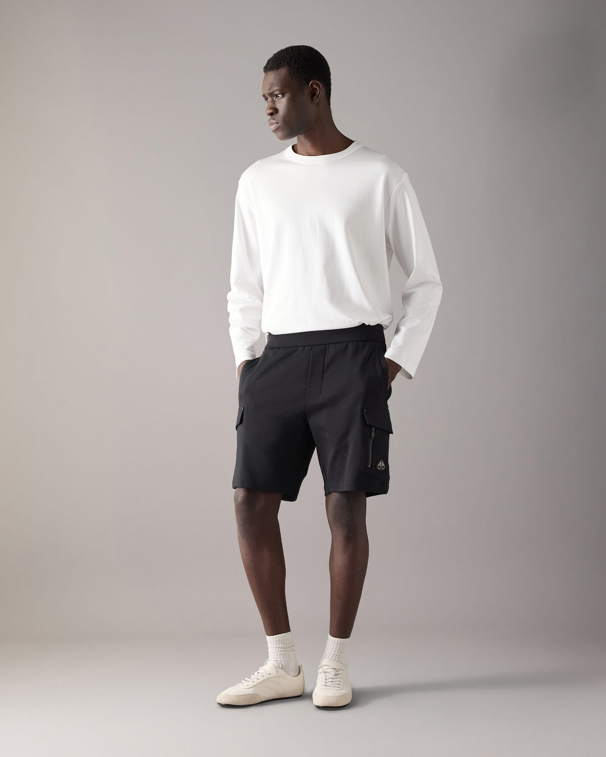 Moose Knuckles - M16MR760 - Dalon Cargo Shorts - MENS -  - Front Category