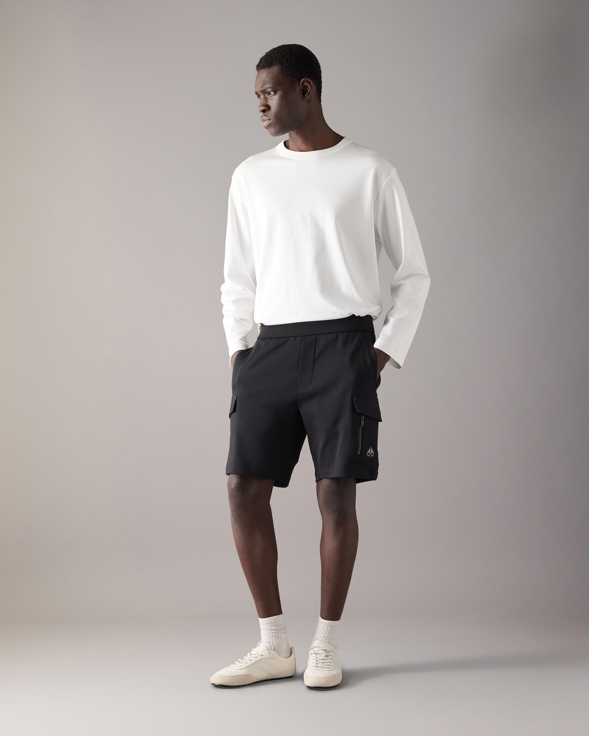 Moose Knuckles - M16MR760 - Dalon Cargo Shorts - MENS -  - Front Category