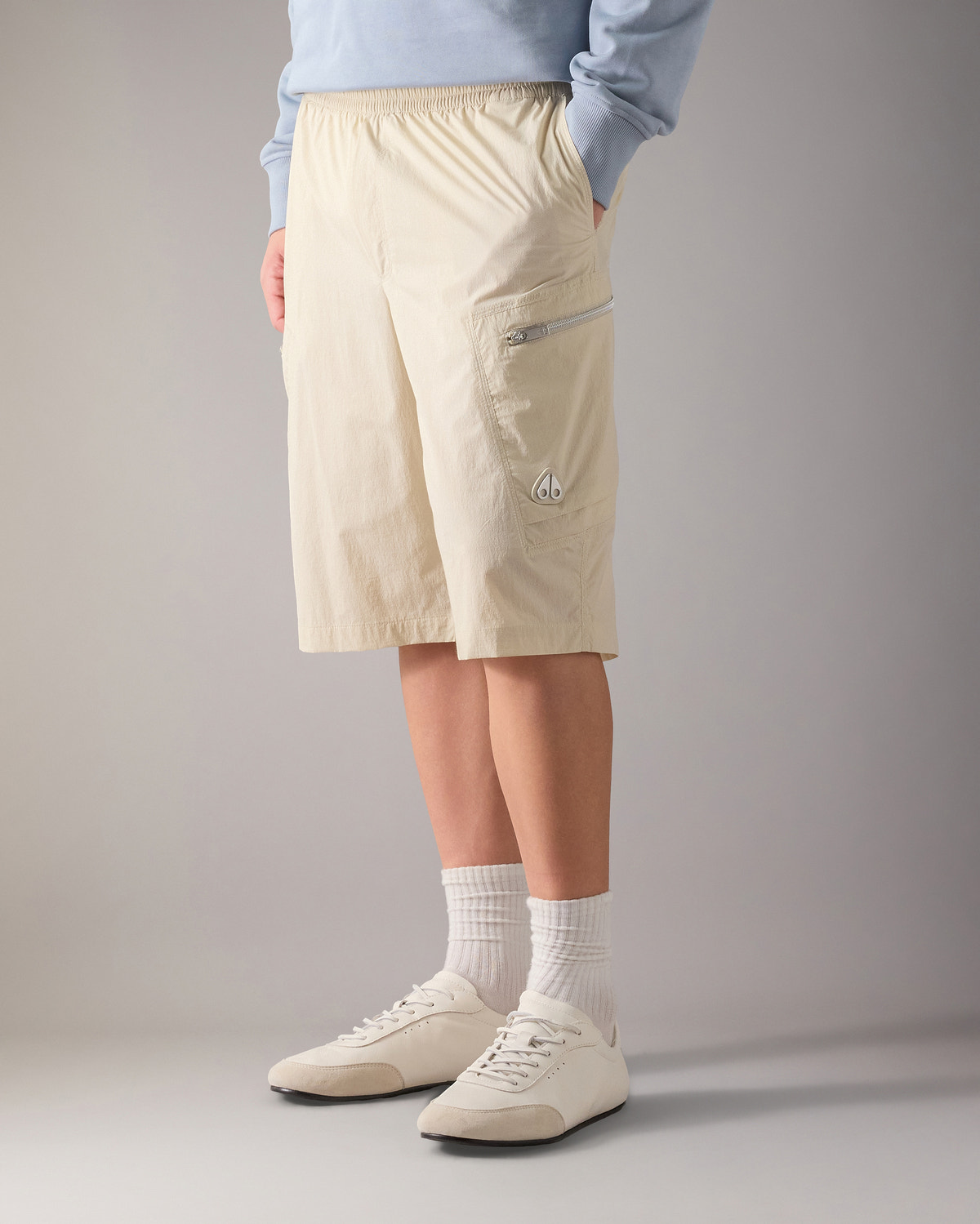 Moose Knuckles - M16MR770 - Top Flight Cargo Shorts - MENS -  - Front