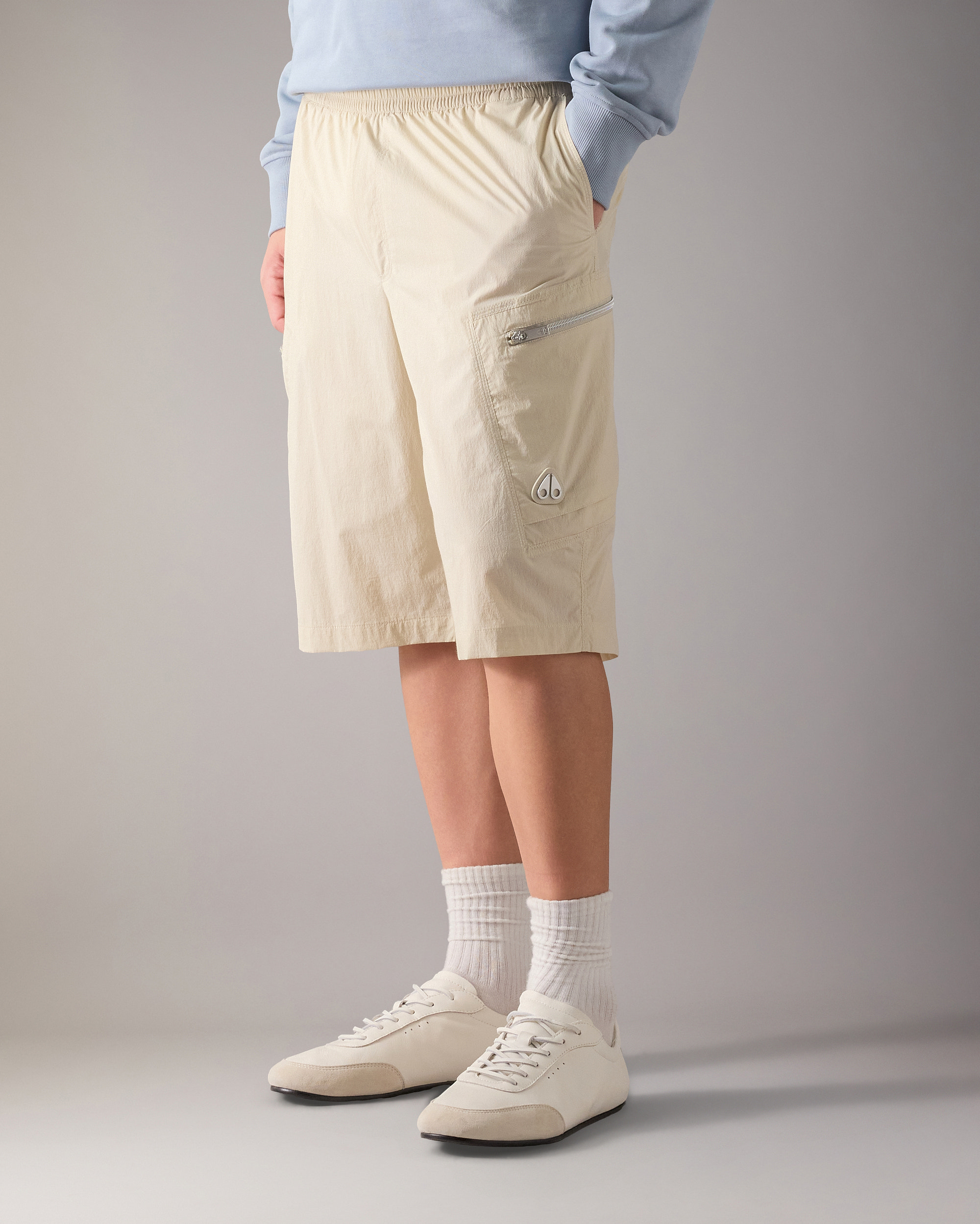 Moose Knuckles - M16MR770 - Top Flight Cargo Shorts - MENS -  - Front