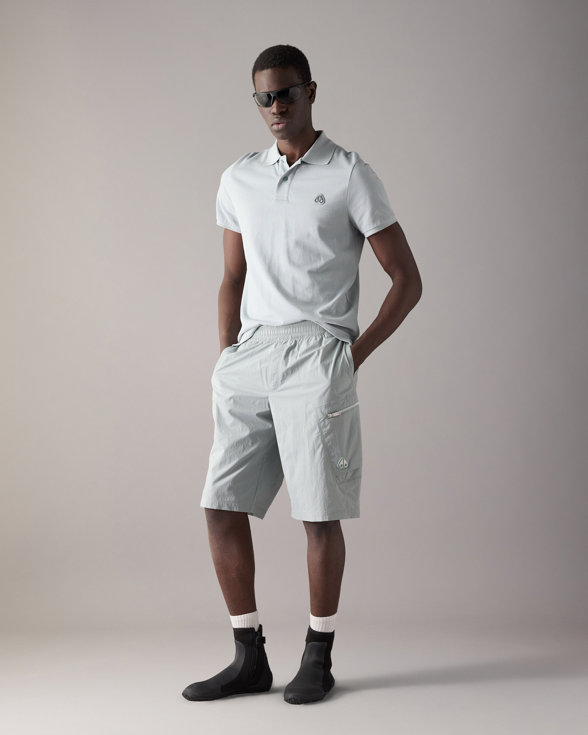 Moose Knuckles - M16MR770 - Top Flight Cargo Shorts - MENS -  - Front Category