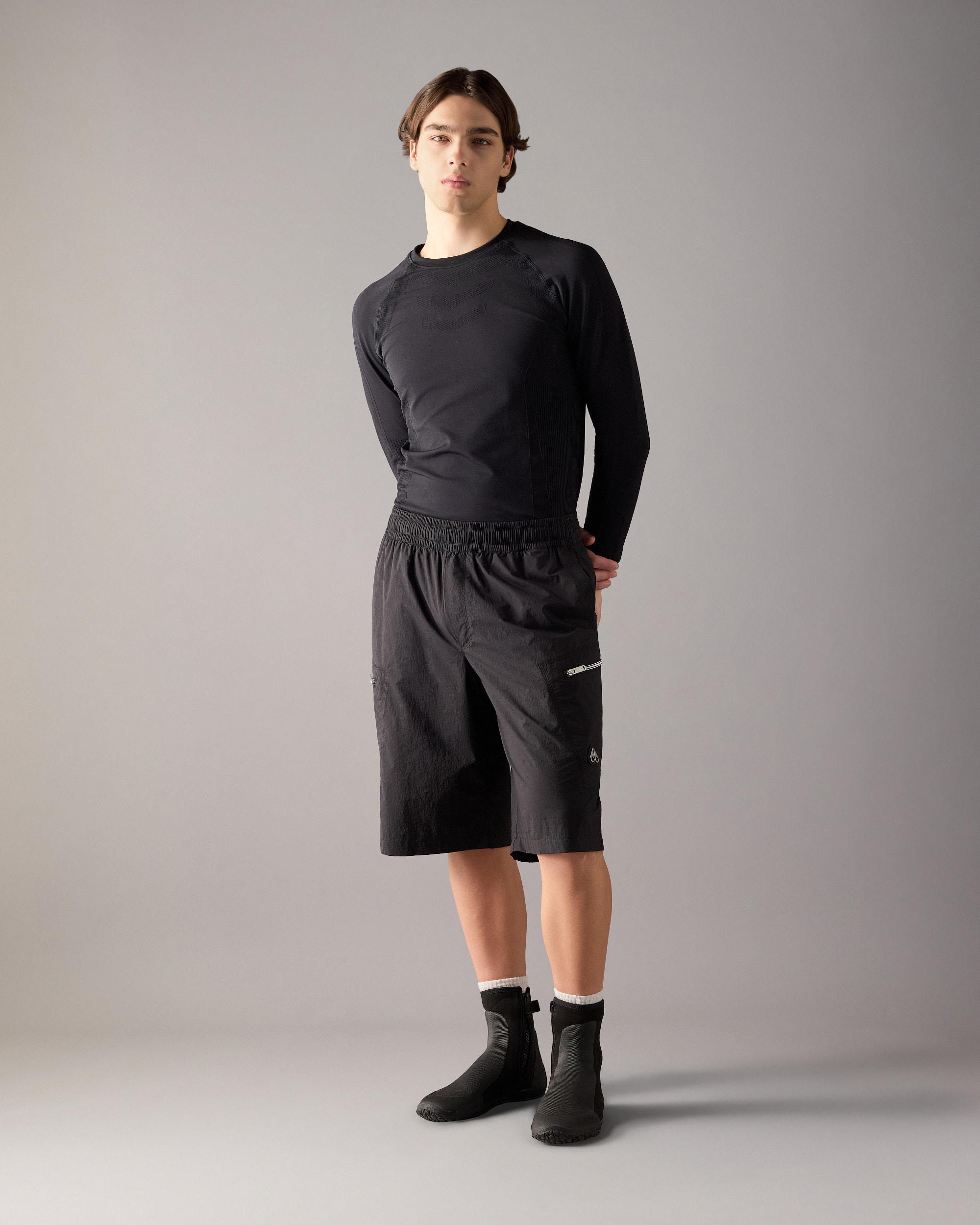 Moose Knuckles - M16MR770 - Top Flight Cargo Shorts - MENS -  - Front Category