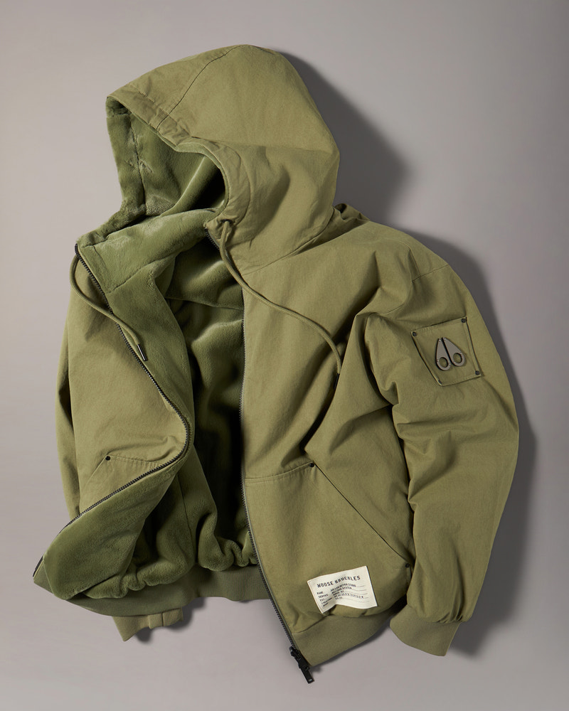Moose Knuckles - M16MS623H - Roland Reversible Bunny Hoodie - MENS - - GM