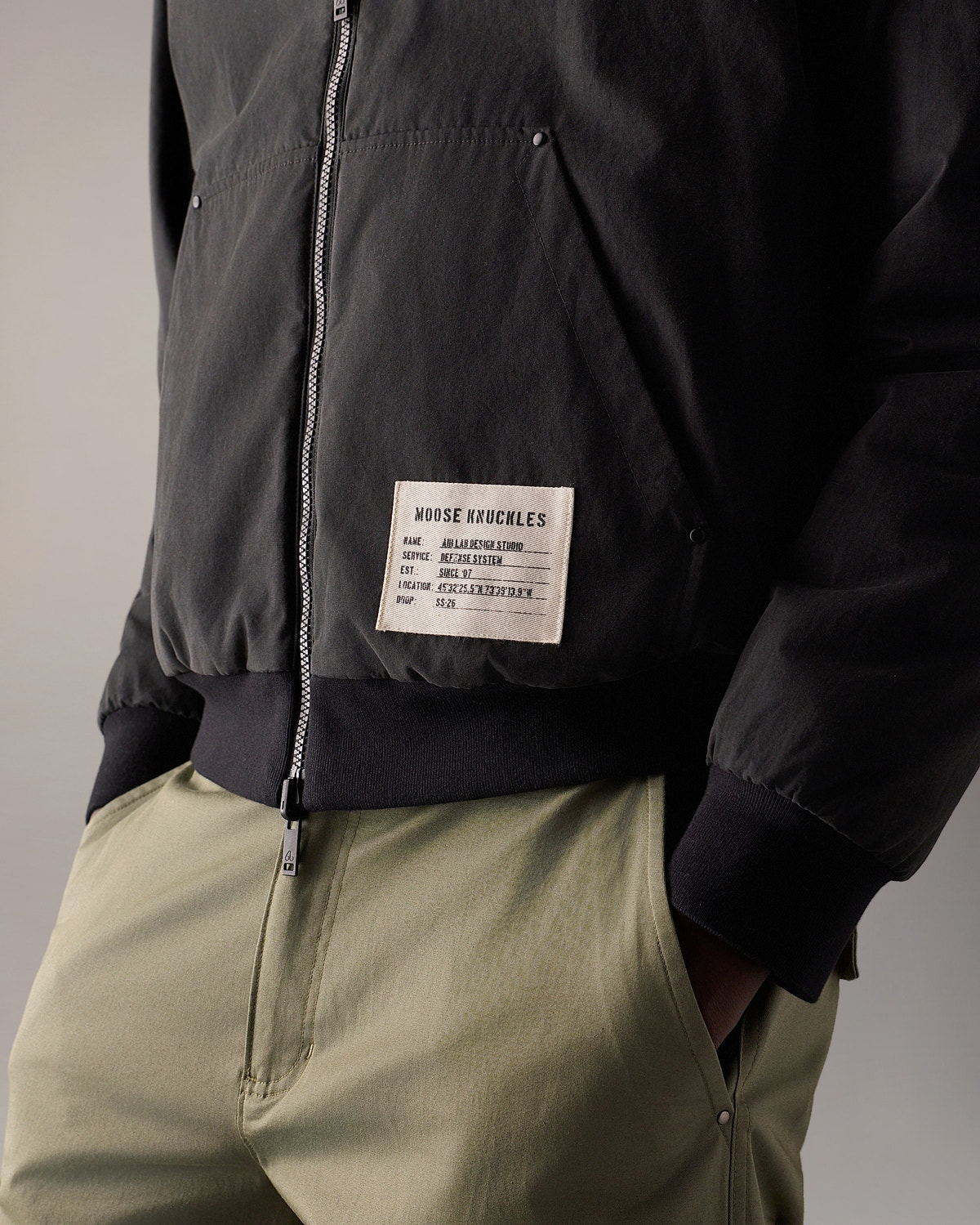 Moose Knuckles - M16MS623H - Roland Reversible Bunny Hoodie - MENS -  - Detail6