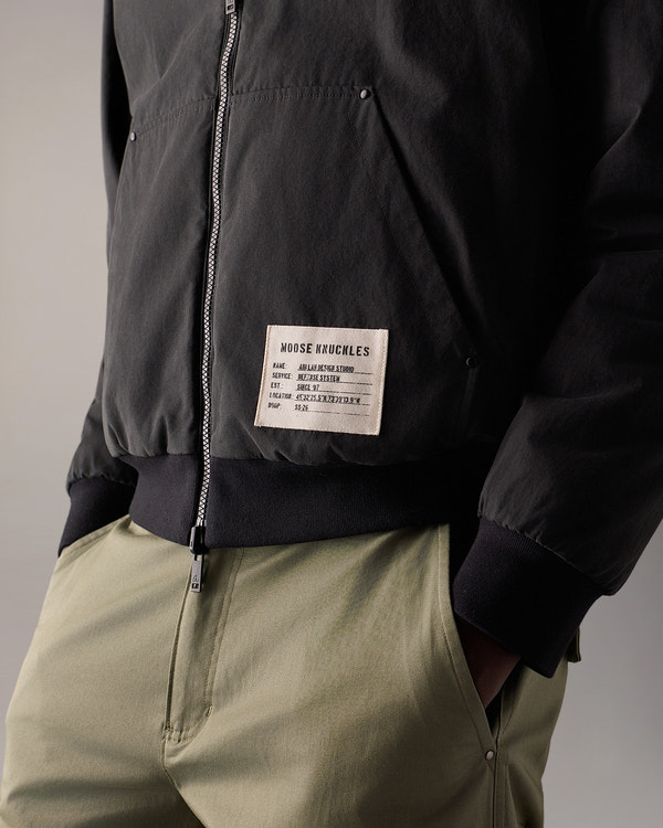 Moose Knuckles - M16MS623H - Roland Reversible Bunny Hoodie - MENS -  - Detail6