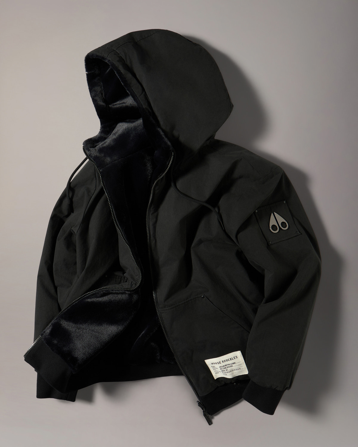 Moose Knuckles - M16MS623H - Roland Reversible Bunny Hoodie - MENS -  - GM