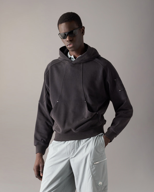 Moose Knuckles - M16MS637 - Downtown Hoodie - MENS -  - Front