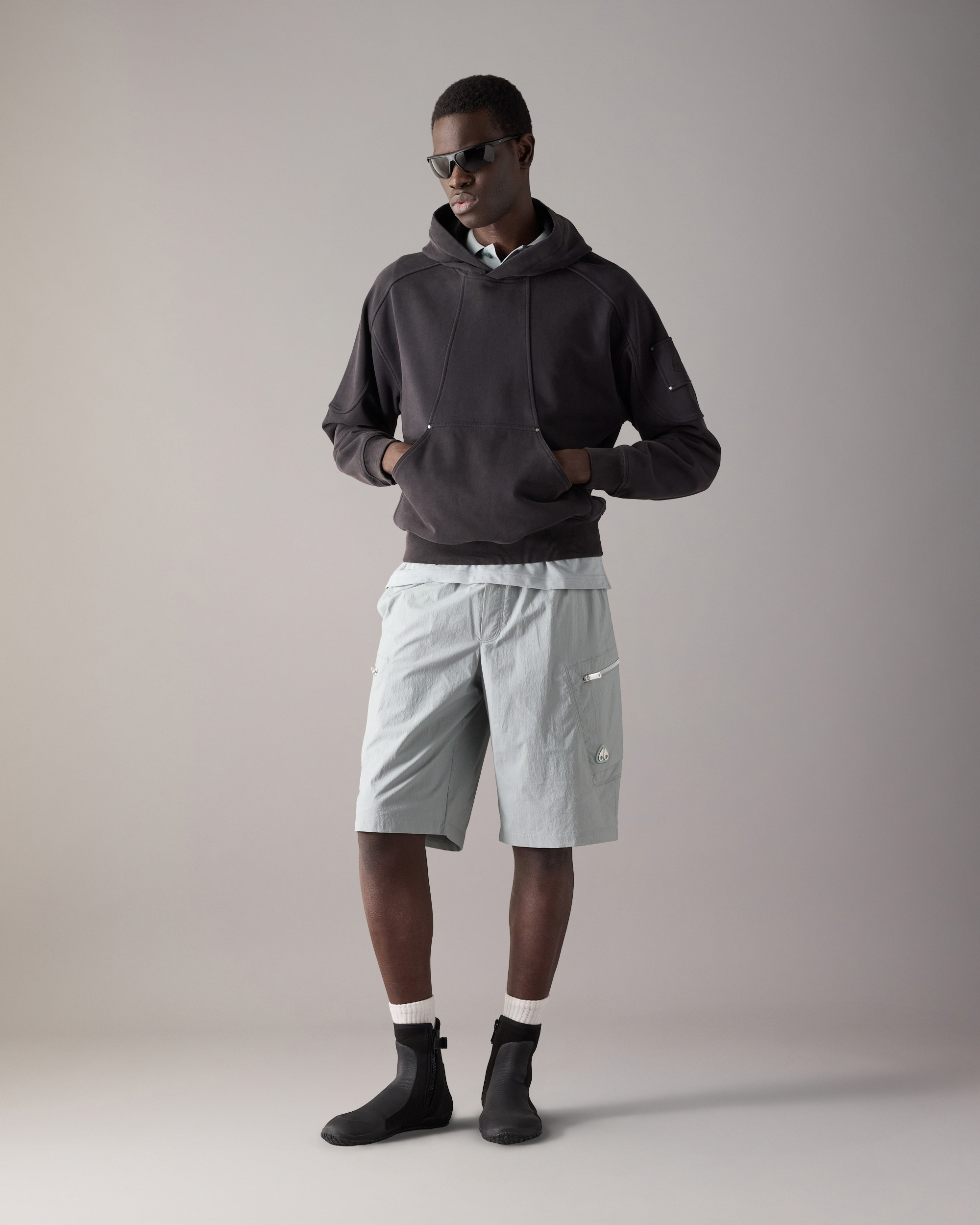 Moose Knuckles - M16MS637 - Downtown Hoodie - MENS -  - Front Category