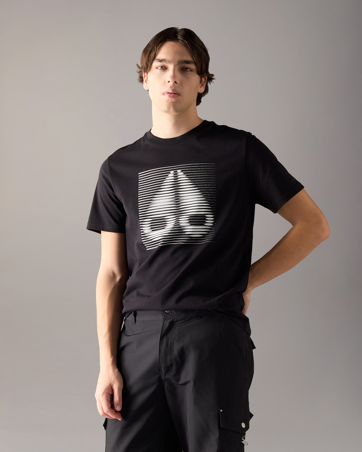 Moose Knuckles - M16MT729 - Raydaze Logo T-Shirt - MENS -  - Front
