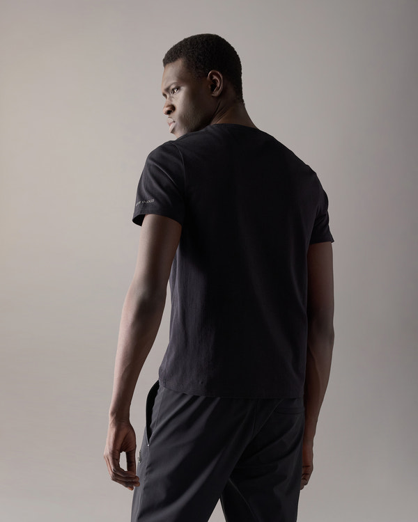 Moose Knuckles - M16MT729G - Gold Series Raydaze Logo T-Shirt - MENS -  - Back