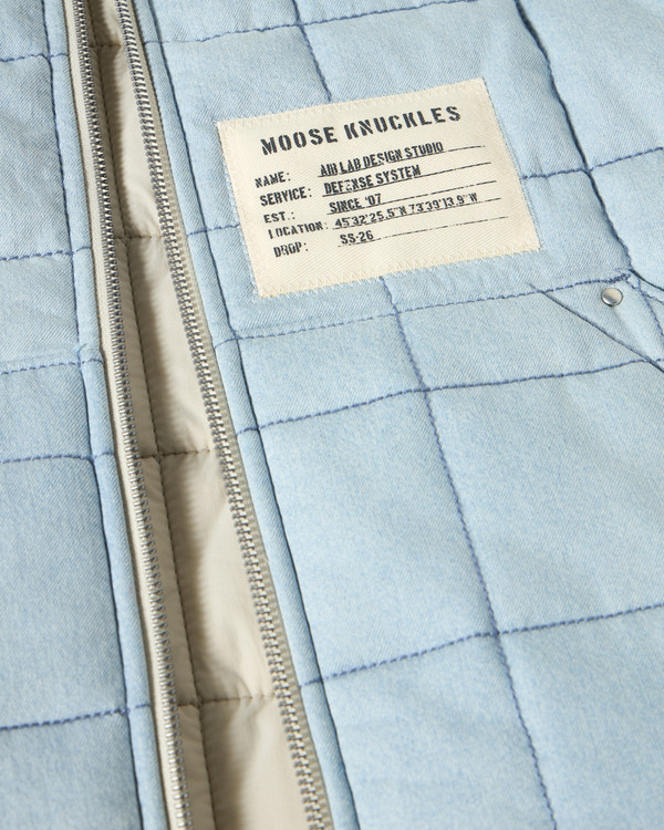 Moose Knuckles - M16MV456H1 - Transit Liner Denim Vest - MENS -  - Detail1