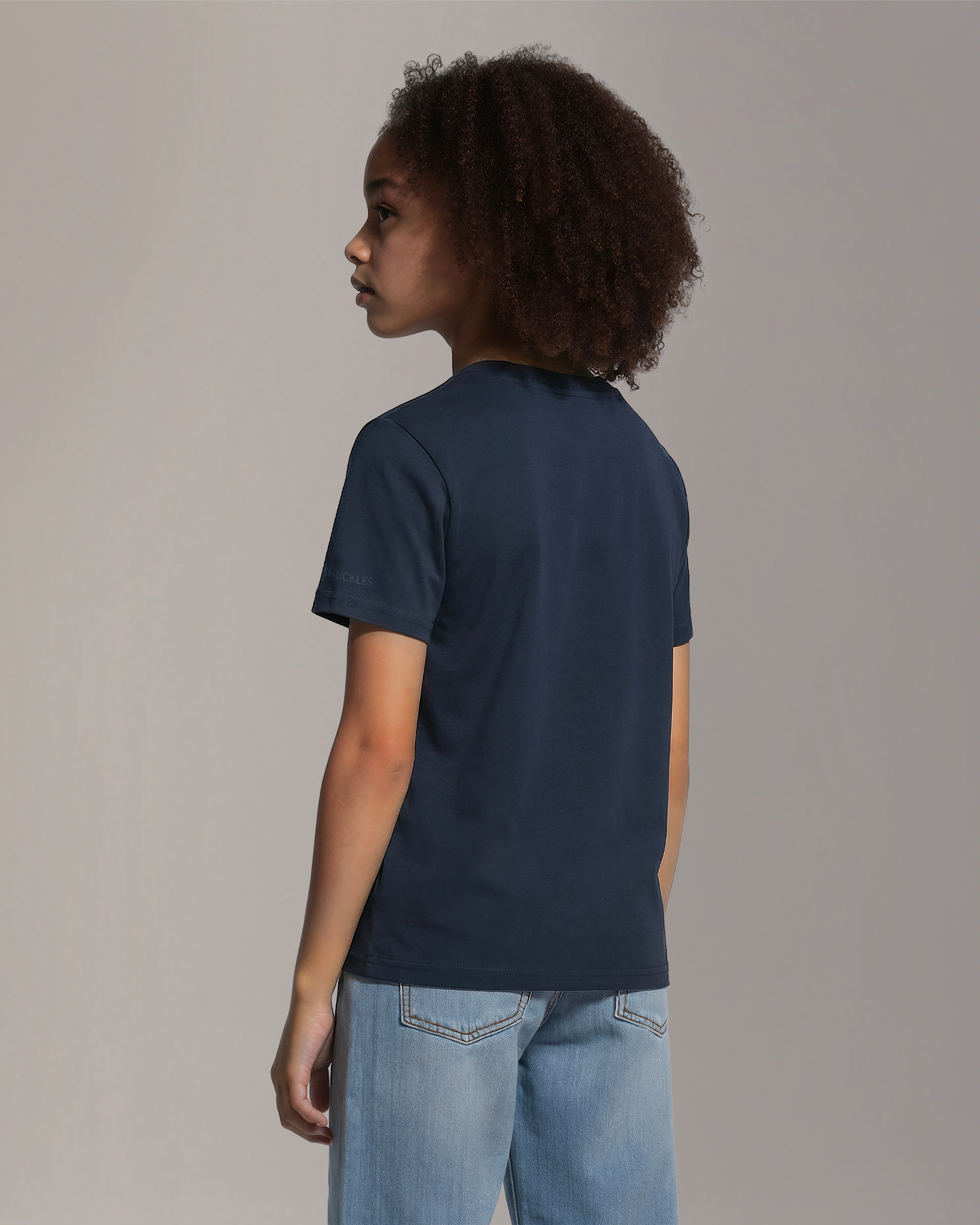 Moose Knuckles - M16UT740 - Tandem Pima Cotton Logo T-Shirt - KIDS -  - Back