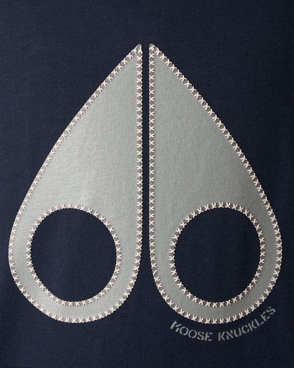 Moose Knuckles - M16UT740 - Tandem Pima Cotton Logo T-Shirt - KIDS -  - Detail1