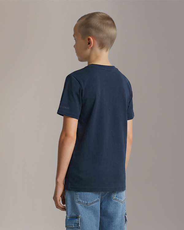 Moose Knuckles - M16UT740 - Tandem Pima Cotton Logo T-Shirt - KIDS -  - Detail3