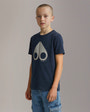 Moose Knuckles - M16UT740 - Tandem Pima Cotton Logo T-Shirt - KIDS -  - Detail4