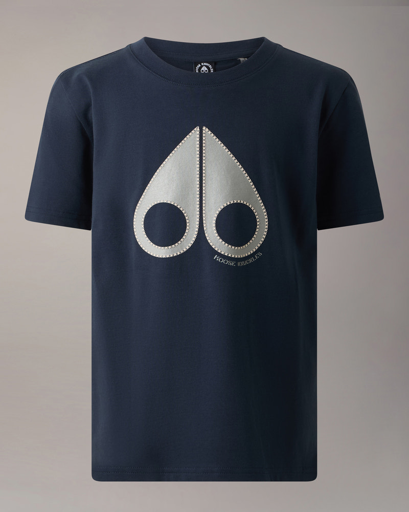 Moose Knuckles - M16UT740 - Tandem Pima Cotton Logo T-Shirt - KIDS -  - GM