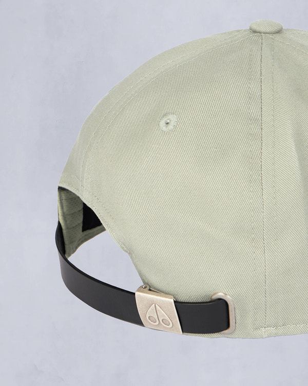 Moose Knuckles - M31MA534 - LOGO ICON CAP - ACCESSORIES - Sage - Back