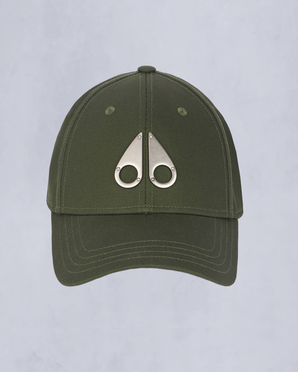 Moose Knuckles - M31MA534 - LOGO ICON CAP - ACCESSORIES - Moss - Front Category