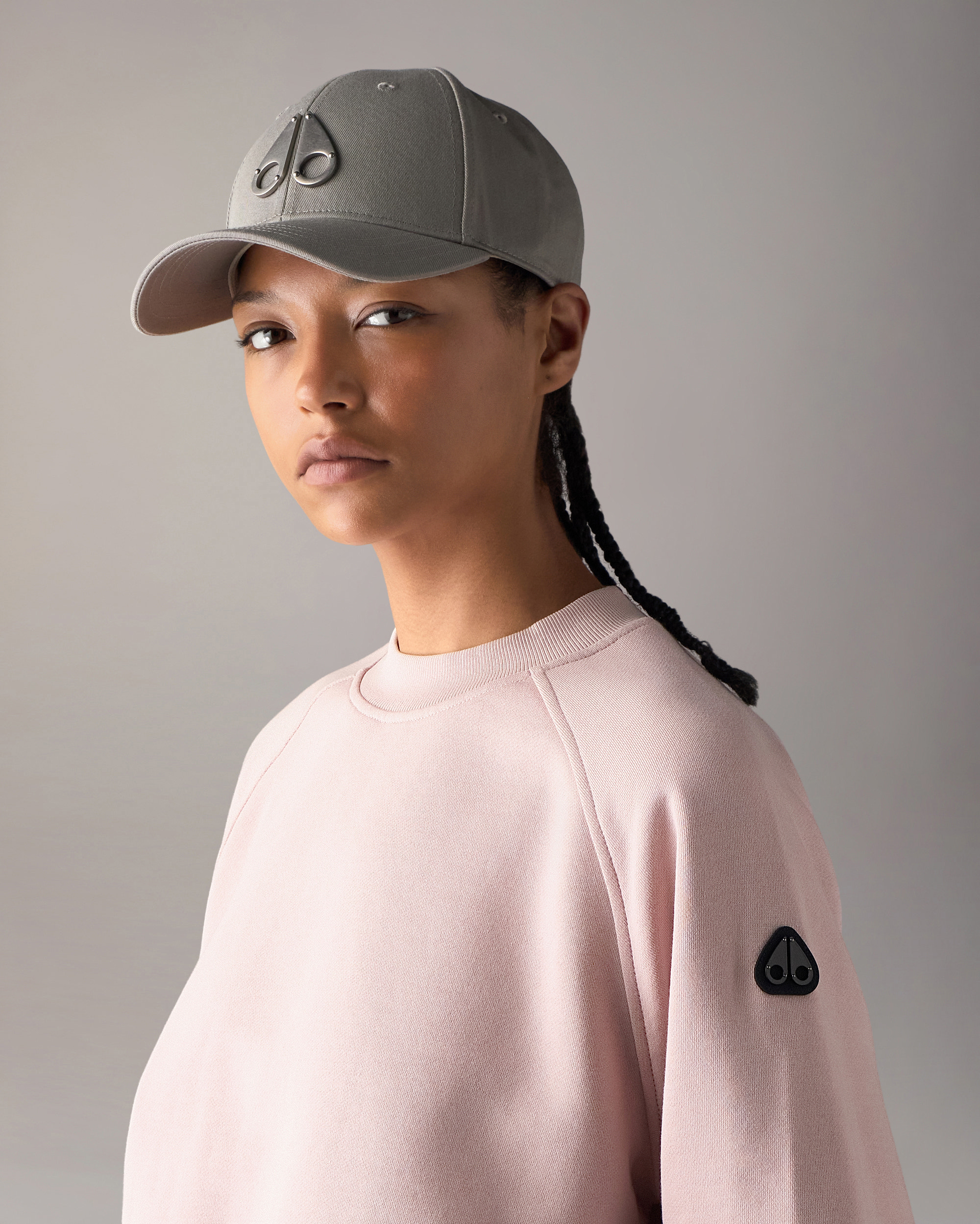 Moose Knuckles Accessories Logo Icon Baseball Cap  M31MA534 Front Category