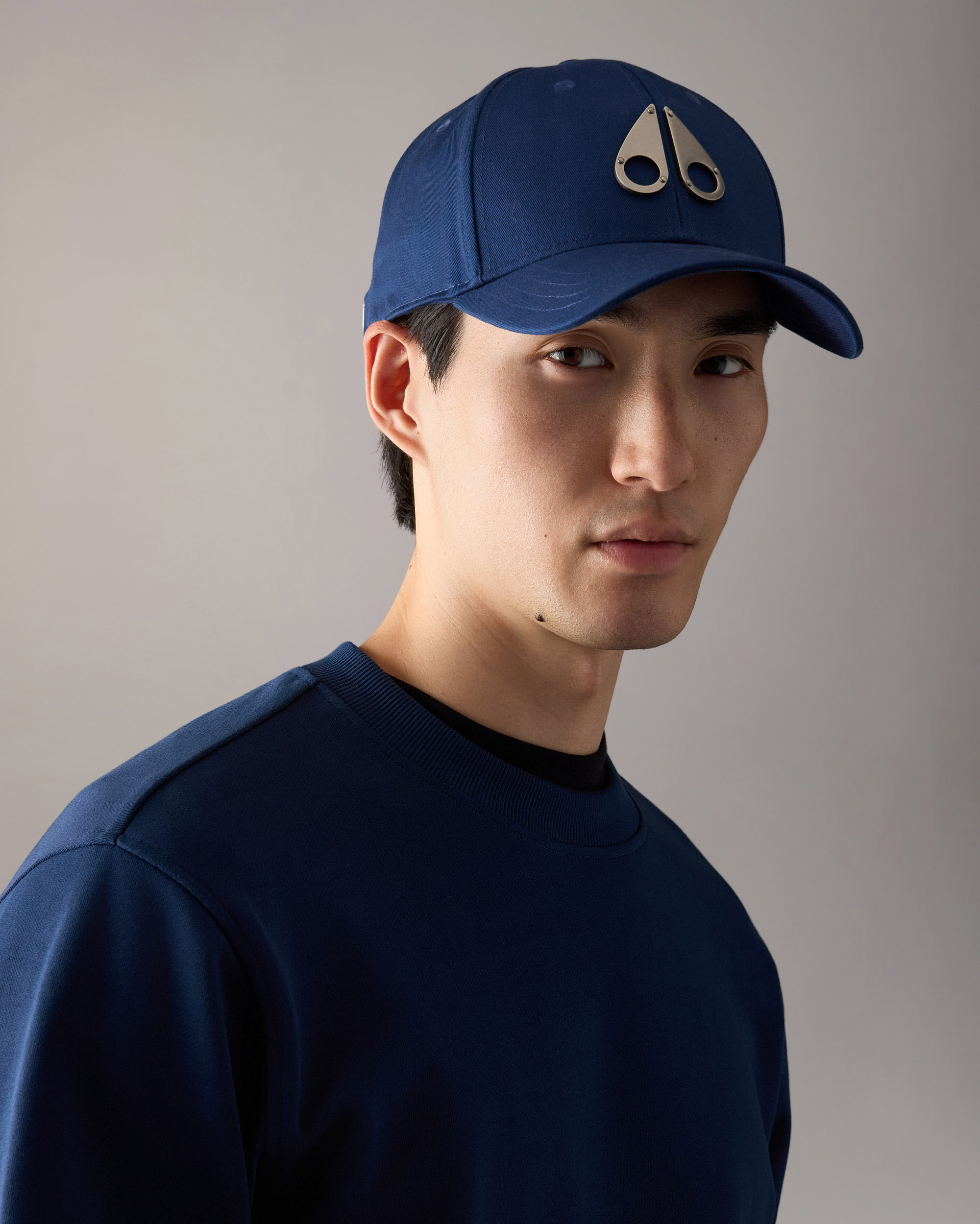 Moose Knuckles Accessories Logo Icon Baseball Cap  M31MA534 Front
