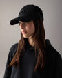 Moose Knuckles - M31MA534 - Logo Icon Baseball Cap - ACCESSORIES - Black / Nickel Logo - Front Category