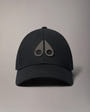 Moose Knuckles - M31MA534 - Logo Icon Baseball Cap - ACCESSORIES - Black / Black Logo - GM