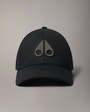 Moose Knuckles - M31MA534 - Logo Icon Baseball Cap - ACCESSORIES - Black / Black Logo - GM