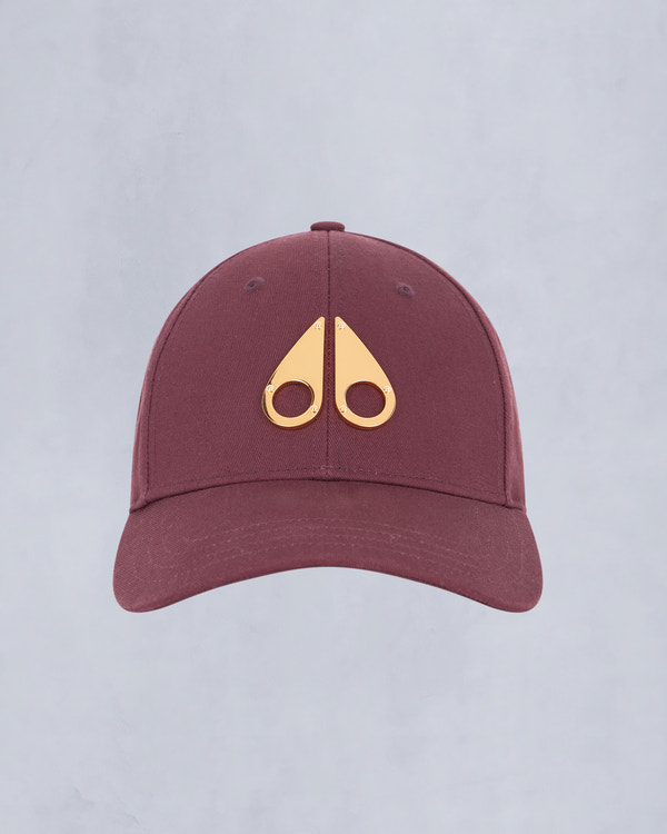 Moose Knuckles - M31MA535 - Gold Logo Icon Cap - ACCESSORIES -  - GM