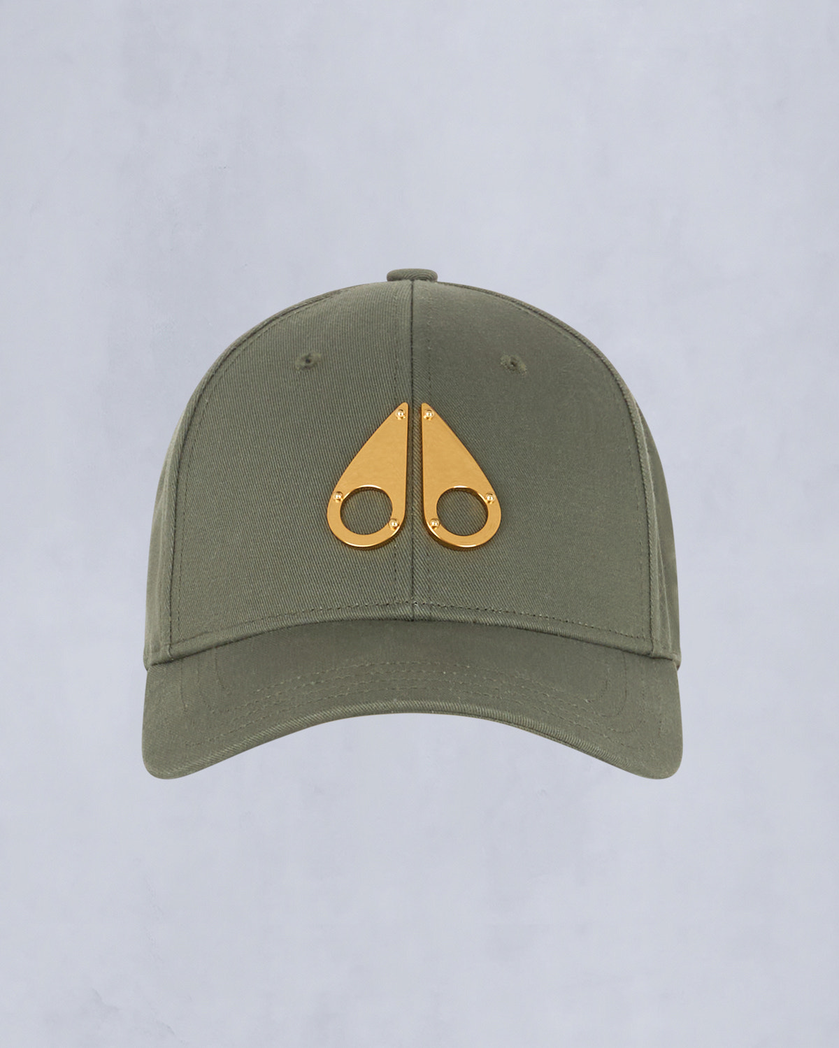 Moose Knuckles - M31MA535 - Gold Logo Icon Cap - ACCESSORIES -  - GM