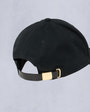 Moose Knuckles - M31MA535 - Gold Logo Icon Cap - ACCESSORIES - Black / Gold Logo - Back