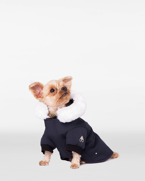 Moose Knuckles - M31UA540 - Pooch Parka - ACCESSORIES - Navy / White Faux Fur - Front Category