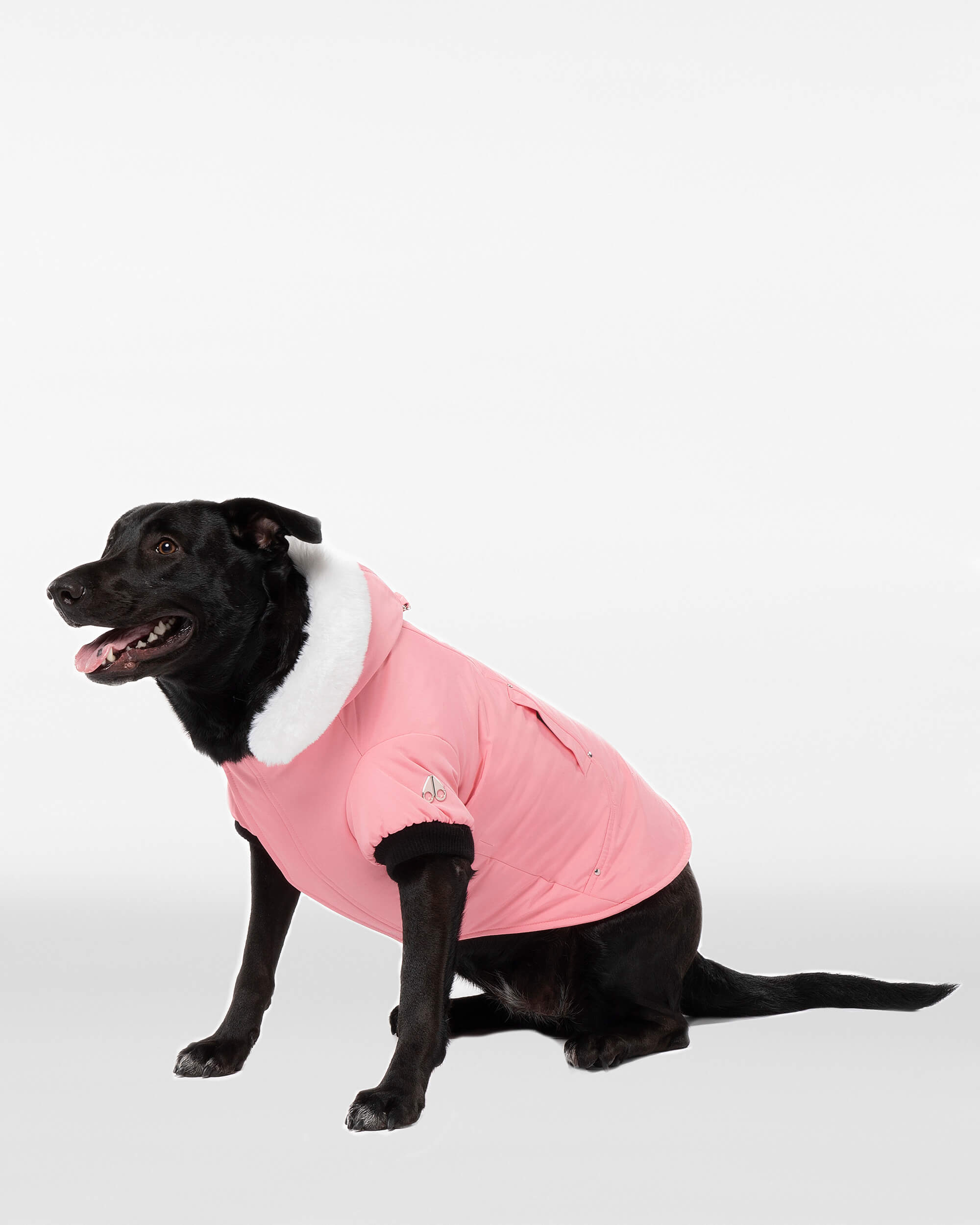 Moose Knuckles - M31UA540 - Pooch Parka - ACCESSORIES - Bubble Gum / White Faux Fur - Front Category