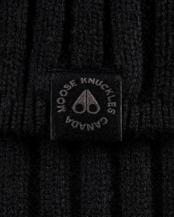 Moose Knuckles - M32LA563 - Verona Scarf - ACCESSORIES - Black - Detail1