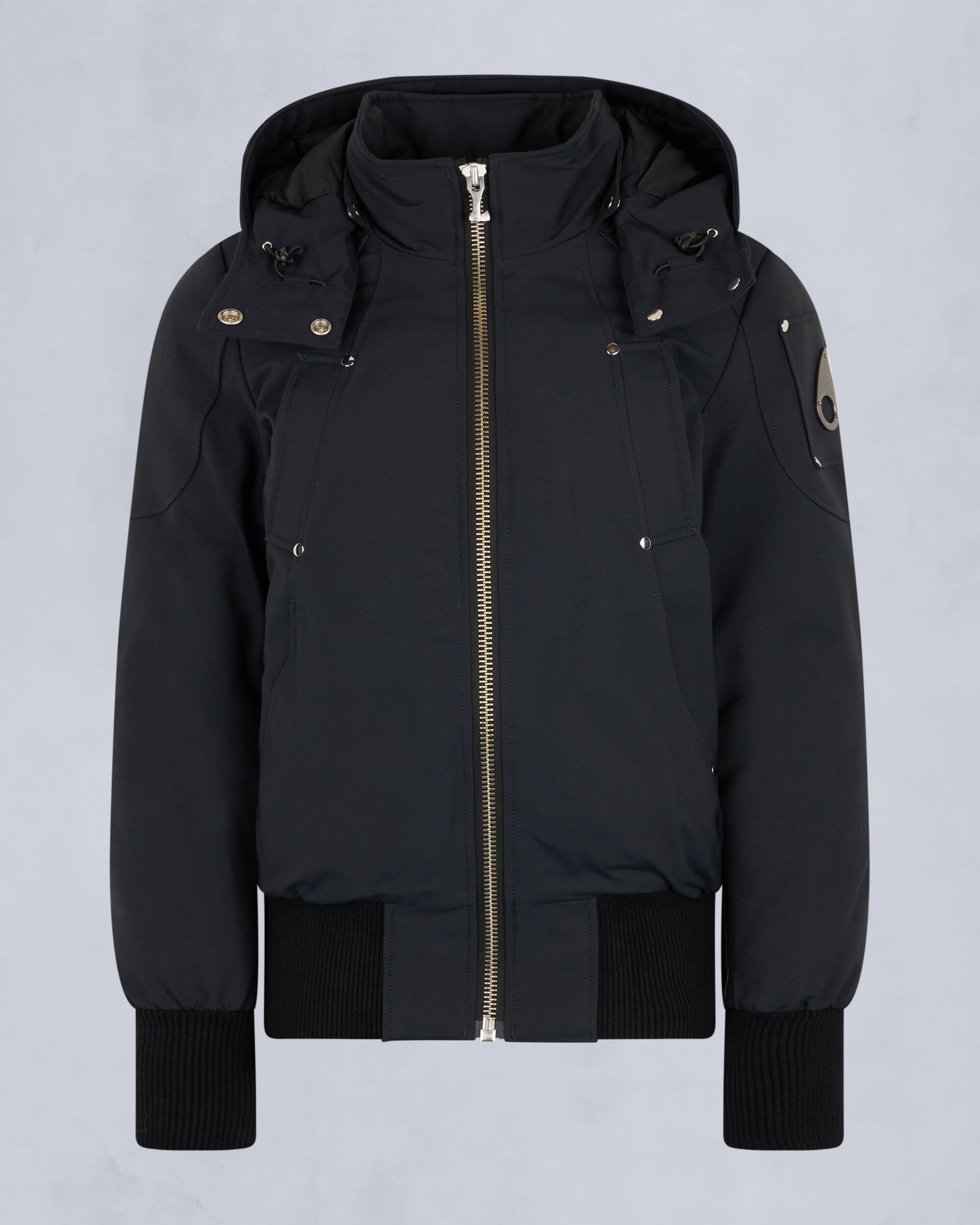 MOOSE KNUCKLES☆ORIGINAL DEBBIE ダウンジャケット S NAVY Moose Knuckles Debbie Down Bomber Coat | Saks Fifth Avenue