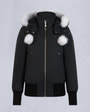 Moose Knuckles - M32LB002S - Original Debbie Bomber Neoshear  - WOMENS - Navy / Natural Shearling - GM