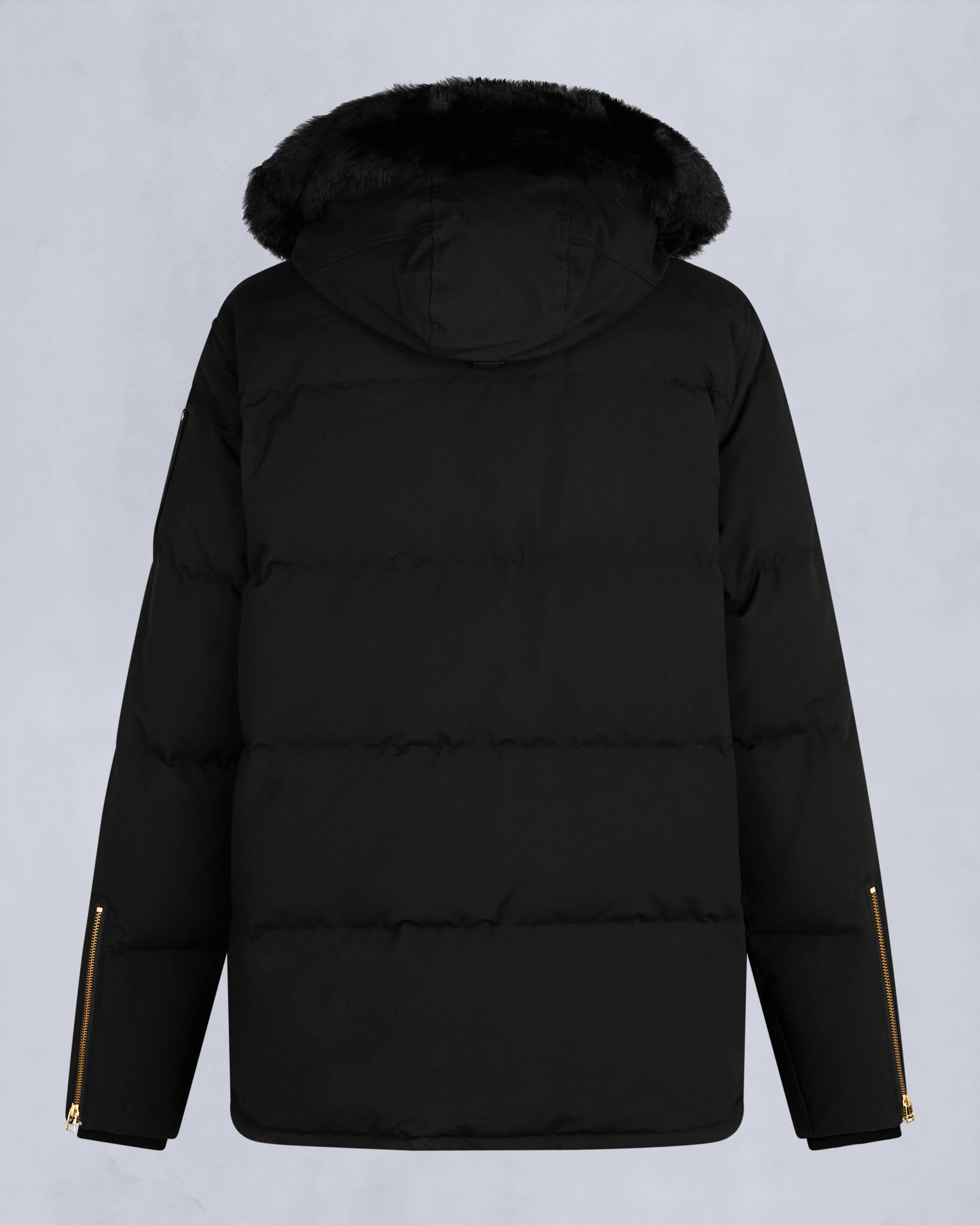 Moose Knuckles - M32MJ128GS - Gold Series Shearling 3Q Jacket - MENS - Black / Black Shearling - Detail2