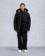 Moose Knuckles - M32MJ128GS - Gold Series Shearling 3Q Jacket - MENS - Black / Black Shearling - Front Category