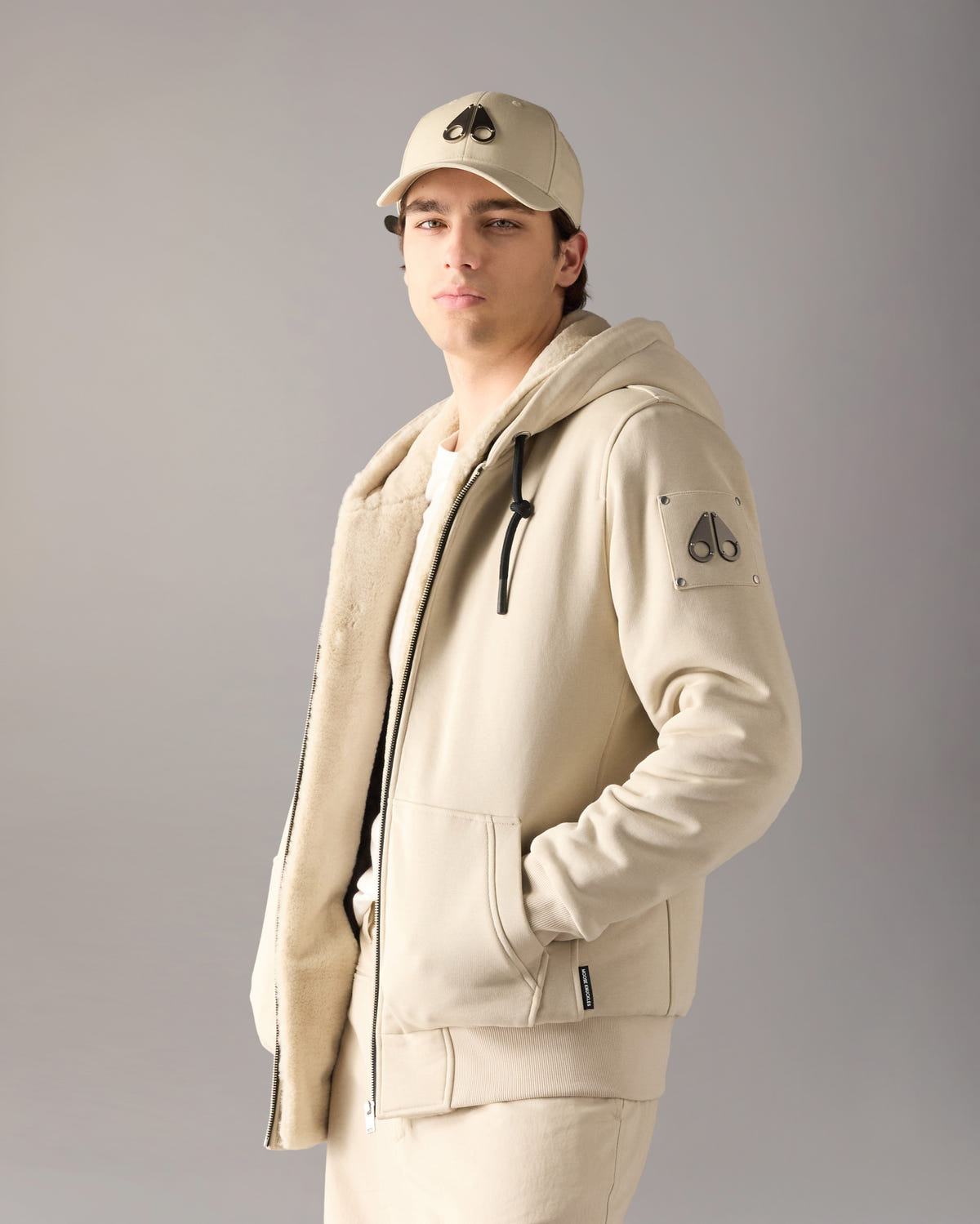 Moose Knuckles - M32MS600 - Classic Bunny Hoodie - MENS -  - Front