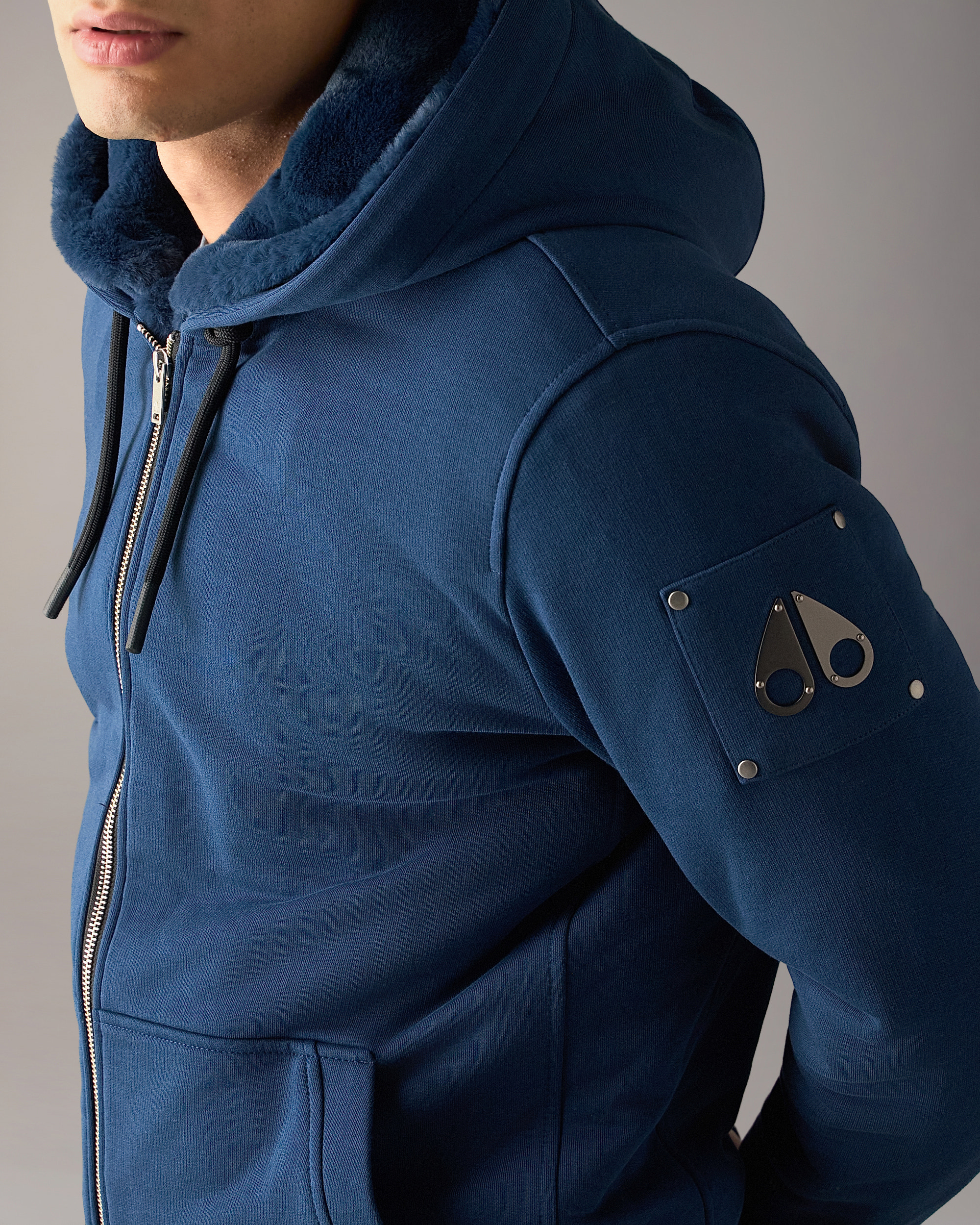 Moose Knuckles - M32MS600 - Classic Bunny Hoodie - MENS -  - Detail1