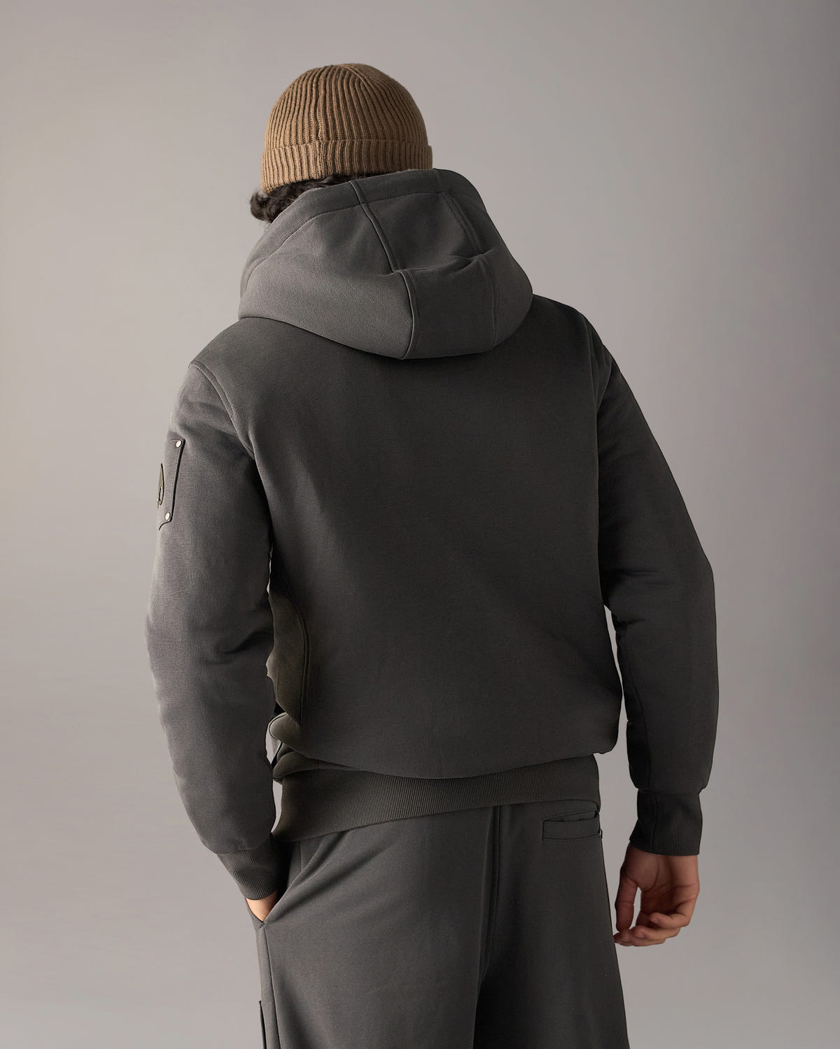Moose Knuckles - M32MS600 - Classic Bunny Hoodie - MENS -  - Back
