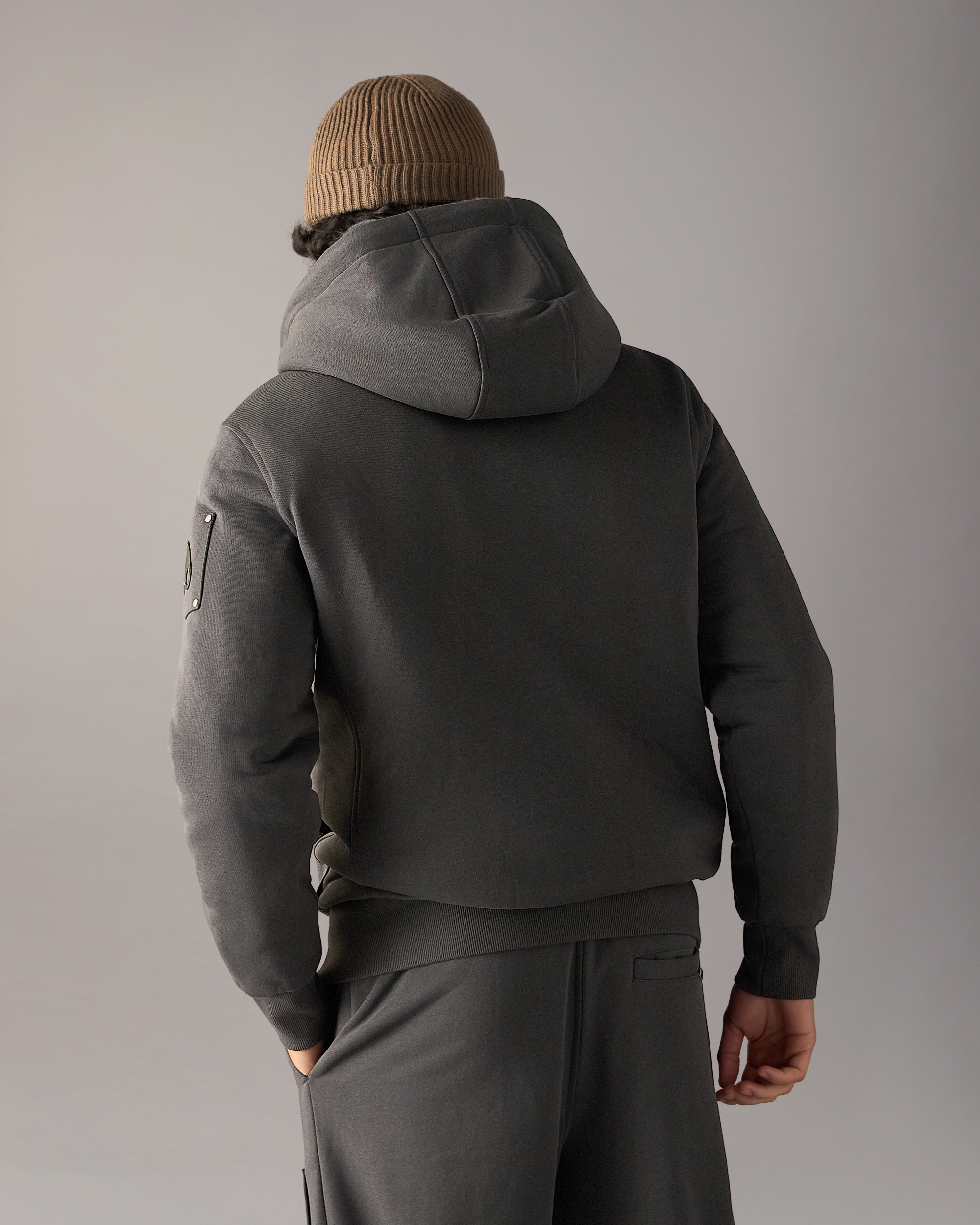 Moose Knuckles - M32MS600 - Classic Bunny Hoodie - MENS -  - Back