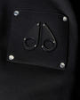 Moose Knuckles - M32MS600 - Classic Bunny Hoodie - MENS - Black / White Faux Fur - Detail2