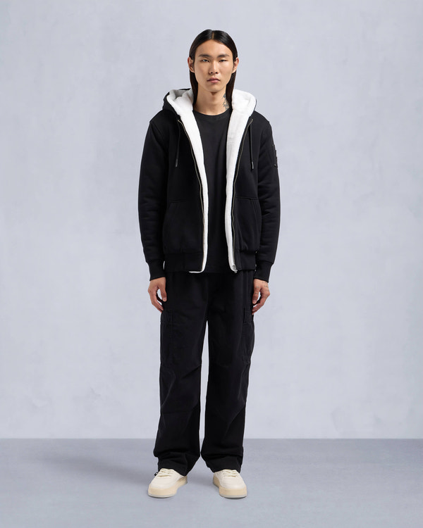 Moose Knuckles - M32MS600 - Classic Bunny - MENS - Black / White Faux Fur - Front Category