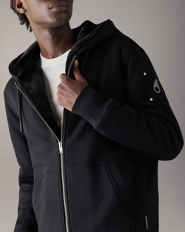 Moose Knuckles - M32MS600 - Classic Bunny Hoodie - MENS - Black - Detail1